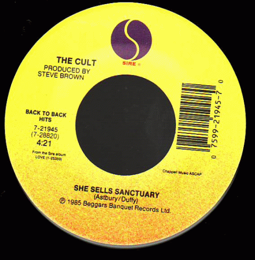 The Cult : She Sells Sanctuary - Love Removal Machine